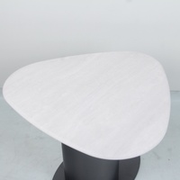 Mesa de centro pequeña minimalista de diseño elegante contemporáneo para sala de estar de Hotel de apartamento pequeño
