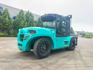 Chariot élévateur diesel de grande capacité en gros de Chine, chariot élévateur à combustion interne robuste, dispositifs de sécurité complets et homologué CE - Product Image 6