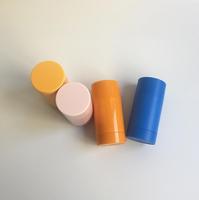 Nouveau design de conteneur de déodorant en stick pour cosmétiques, 15ml 30ml 50ml 75ml, remplissage par le bas, déodorant en stick à torsion