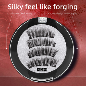 Stz — <span class=keywords><strong>faux</strong></span>-<span class=keywords><strong>cils</strong></span> magnétiques 3d, épais, en vison, <span class=keywords><strong>avec</strong></span> <span class=keywords><strong>eyeliner</strong></span>, étiquette privée, boîtes d'emballage personnalisées, vente en gros - Product Image 4