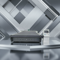 Cortadora de cartón corrugado con ranura en V, máquina de corte de espuma EPE, plotter de corte CNC digital de cama plana
