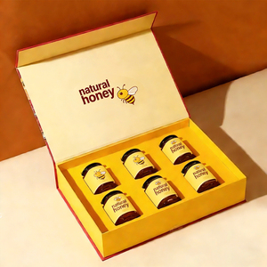 Diseño e Impresión Personalizados de Cajas de Regalo para <span class=keywords><strong>Miel</strong></span>, para Regalos Corporativos y Empaque de Recuerdos - Product Image 4