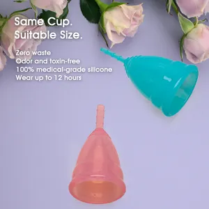 Private Label Organic Feminine Hygiene Products Menstrual Cups Period Cup Certificate