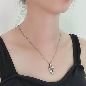 Collana con Ciondolo a Forma di Cuore, Design Geometrico Magnetico, Collana con Ciondolo '<span class=keywords><strong>Ti</strong></span> <span class=keywords><strong>Amo</strong></span>' per Coppie, Gioielli di Moda per Donne - Product Image 3