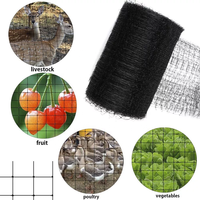 Clôture à haute résistance en plastique maille clôture de jardin filet anti-taupes filet anti-oiseaux