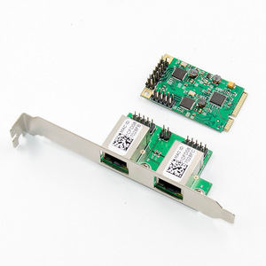 <span class=keywords><strong>Mini</strong></span> PCI Express Gigabit mạng cổng kép <span class=keywords><strong>RJ45</strong></span> LAN 1000m rtl8111f chip Ethernet Adapter cho máy tính để bàn và IPC và máy chủ - Product Image 3