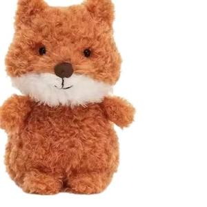 JC klasik süper yumuşak peluş ayı kıvırcık saç kompakt serisi PP pamuk dolgulu yıkanmış teknikleri stres giderici dolması hayvan oyuncak - Product Image 3