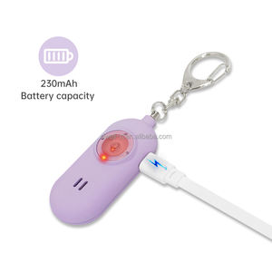 Nouvel arrivage lampe de poche d'urgence SOS torche loup auto-défense alarme sécurité alarme personnelle auto-défense porte-clés - Product Image 5