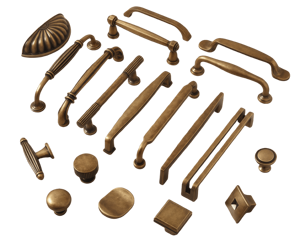 Maniglie in Lega di Zinco Massiccio Stile Antico - Maniglie Vintage Americane <span class=keywords><strong>per</strong></span> <span class=keywords><strong>Mobili</strong></span>, Armadi, Cassetti e <span class=keywords><strong>Ferramenta</strong></span> - Product Image 2