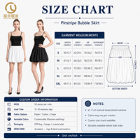 Mini-jupe bouffante blanche pour femme, taille élastique, fabrication artisanale de qualité, commande en gros, OEM personnalisé, usine chinoise