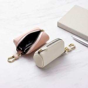 Bolsa Multifuncional de Cuero PU, Protector de Llaves de Auto con Cierre, Estuche Portátil para Llaves de Coche - Product Image 1