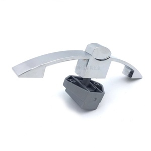Oferta Especial: Tirador de Cierre a Presión sin Llave para Muebles de Autocaravana, RV y Cocina, de ABS y Aleación de Zinc, Acabado Níquel Satinado, Contemporáneo, Corte de 12mm - Product Image 5
