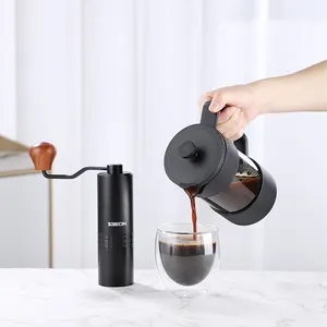 Uzun borosilikat cam kahve makinesi amerikan tarzı fransız basın Besuto kahve kahve demleyici kahve yapıcı