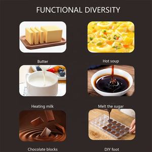 Machine à fondre le fromage au <span class=keywords><strong>chocolat</strong></span> électrique Chauffe-eau commercial double marmite fontaine chaudière plongeant cylindre fondeur chauffe-<span class=keywords><strong>casserole</strong></span> - Product Image 6