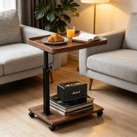 Table d'appoint minimaliste moderne en bois, table console multifonctionnelle pour salon, chambre à coucher, meubles de maison, vente en gros
