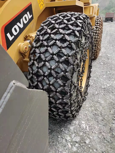 Цепи защиты шин 29,5 цепи защиты шин для погрузчика трактора противоскользящая цепь защиты шин - Product Image 5