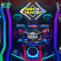 Machine de jeu de danse à monnayeur, vente directe usine, jeu d'arcade commercial pour divertissement