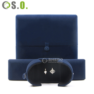 Caja de Joyería de Terciopelo Duradera Multicolor con Logotipo Personalizado para Tiendas de Joyería, Venta al por Menor y Uso Personal - Product Image 5