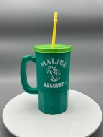 Gobelet à bière en verre en plastique écologique de 32 oz Logo personnalisable Capacité de 650ml Stein pour verres Nouveau design
