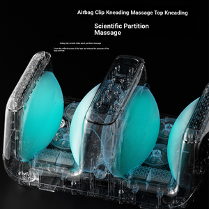 Müzik Fonksiyonlu Elektrikli Titreşimli Hava Yastıklı Bacak Masaj Aleti, Vücut ve Ayaklar için Kan Dolaşımını Artıran Masaj Makinesi - Product Image 3