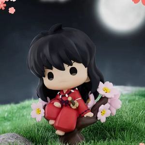 Figuras Intercambiables de <span class=keywords><strong>Inuyasha</strong></span> en Pose Sentada, Mini PVC de Alta Calidad, Caja Sorpresa, Venta al Por Mayor - Product Image 5