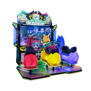 Máquina de Videojuegos de Simulación de Carreras de Caballos <span class=keywords><strong>en</strong></span> <span class=keywords><strong>Línea</strong></span> para <span class=keywords><strong>Tres</strong></span> <span class=keywords><strong>Jugadores</strong></span>, Colorful Park - Product Image 6