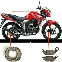 FA464 ZBY Kampas Rem Depan Baru 3% Serbuk Tembaga Bebas Asbes untuk Yamaha GPD 125 N-Max XC LTS MWS YBR YS T 135/150