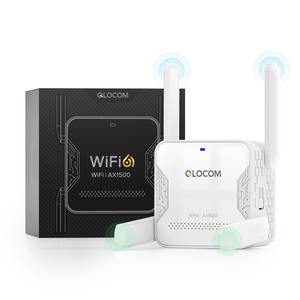 Giá Rẻ Giá Qlocom Ax1500 Wifi6 1500Mbps Dài Phạm Vi Wifi Tăng Cường Tín Hiệu Mạng Khuếch Đại Tín Hiệu Wifi Repeater - Product Image 2