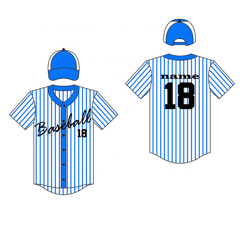 Sublimation Cheap Baseball Jersey Custom With Your Logo Number Baseball uniform