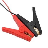 OBD2 16-Pin-Kabel mit 2 Krokodilklemmen, Fahrzeugbatterie-Ersatzwerkzeug für Notstromversorgung der Fahrzeug-ECU