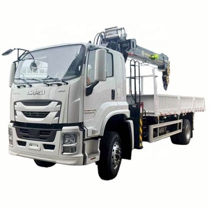 Grúa <span class=keywords><strong>Articulada</strong></span> Isuzu Foton 4x2 de 5T 8T Montada en Camión para Servicios Urbanos e Instalación de Postes Eléctricos - Product Image 1