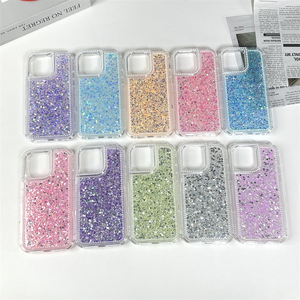 Nouvelle tendance 2025, étui de téléphone scintillant pour filles, triple <span class=keywords><strong>protection</strong></span>, 360 degrés, pour HONR400 Smart 5G - Product Image 6