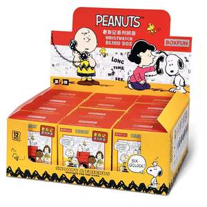 Los Más Populares, 100% Auténticos, Juego de 12 Relojes de Pulsera Snoopyed en Caja Ciega, Serie Friends, Juguetes Decorativos de Dibujos Animados, Regalo para Niños - Product Image 1