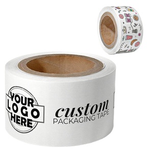 Ruban adhésif personnalisé avec logo imprimé pour scellage de cartons, ruban d'emballage fragile, solution personnalisée imperméable et de marque - Product Image 1