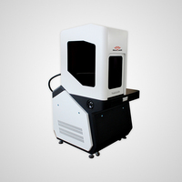 Machine de gravure laser de marquage de fibre de bureau CNC 50w Enclosure 3d Fiber Laser Marker Prix