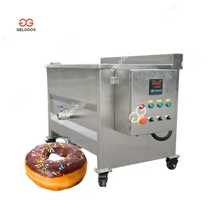 Commercial Gas Electric Double Basket Dough Nut Deep Fryer for Doughnuts