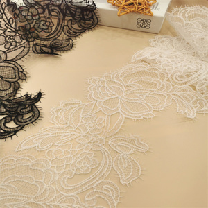 Thiết Kế Cá Lụa Chủ Đề Thụy Sĩ Ren Pháp Ren Đám Cưới Ren Cắt Cô Dâu Của Váy Cưới Của Phụ Nữ Ăn Mặc Viền Đám Cưới Vương Miện - Product Image 4