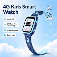 Montre connectée W20 pour enfants avec GPS précis, appels vidéo HD et micro-chat, prise en charge de la carte SIM