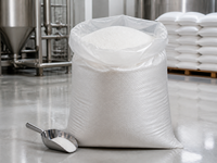 Sac intérieur transparent en PE de qualité alimentaire, résistant à l'humidité, pour emballage de céréales de 10 kg et 25 kg