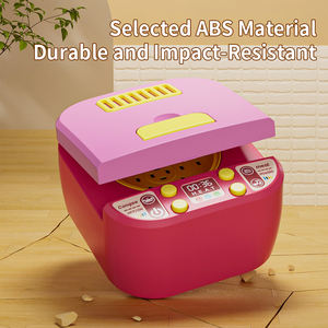 2024 nouvelle mode unisexe cuisine ensemble de jeu en plastique <span class=keywords><strong>petit</strong></span> <span class=keywords><strong>Chef</strong></span> semblant cuisine jouet boîte enfants <span class=keywords><strong>petit</strong></span> cuiseur à riz Simulation - Product Image 5