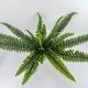 Plantes artificielles en plastique écologiques, type fougère de Boston, pour décorations de Noël, verdure moderne pour bureau, maison, extérieur, fleurs artificielles, plantes artificielles