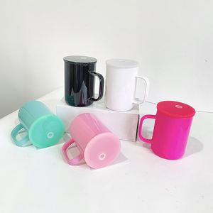 Nuevas Tazas de Vidrio de 17 oz para Café y Cerveza, Color Macaron, para Sublimación con Prensa de Calor - Product Image 2
