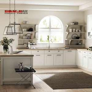 Stile americano Elegante <span class=keywords><strong>Cucina</strong></span> Progetto Armadi Cucine Senza <span class=keywords><strong>Maniglie</strong></span> - Product Image 2