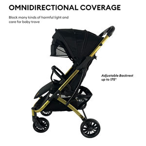 <span class=keywords><strong>Poussette</strong></span> légère un clic plier un pied double frein 360 roues pivotantes voyage <span class=keywords><strong>pliable</strong></span> bébé <span class=keywords><strong>poussette</strong></span> 20KG capacité de charge âges - Product Image 2