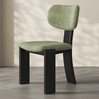 Chaises de salle à manger en bois de luxe nordique moderne pour restaurant, hôtel, cuisine, café, 4, 6 ou 8 places, avec revêtement en cuir, design de haute qualité
