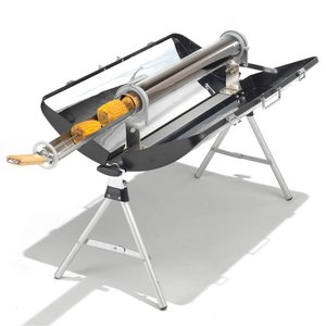 <span class=keywords><strong>Four</strong></span> <span class=keywords><strong>solaire</strong></span> paraboloïde portable Outil de cuisson sans carburant pour <span class=keywords><strong>barbecue</strong></span> extérieur intégré pour le camping - Product Image 1