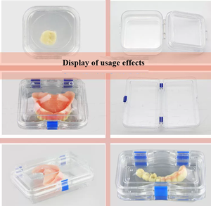 Boîte à couronnes en membrane plastique transparente pour cliniques dentaires, qualité A+ - Product Image 4