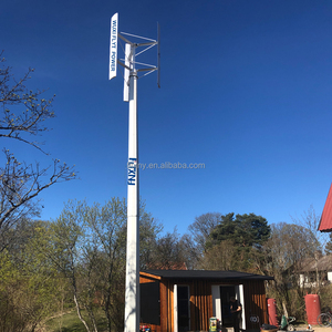Sistema Híbrido Eólico de Eje Vertical con Imán de Corriente Alterna de 48V, 96V, 110V, 3KW, 5KW, 10KW, 20KW, 30KW y Aerogenerador de 10KW, 20KW, 30KW - Product Image 2