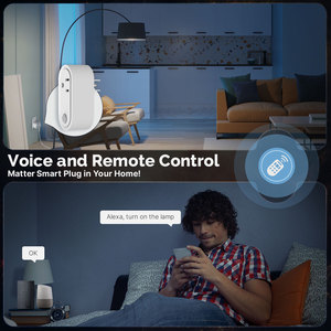 SLS Matter Smart US plug 15A ช่องเสียบจอมอนิเตอร์ Alexa <span class=keywords><strong>Google</strong></span> ผู้ช่วยบ้านอัตโนมัติอัจฉริยะที่เข้ากันได้กับเต้าเสียบ - Product Image 2