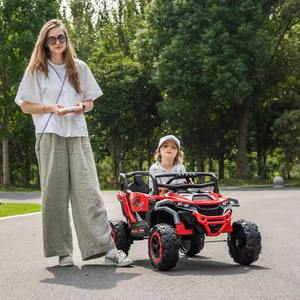Nouveau modèle de voiture électrique tout-terrain à quatre roues en plastique ABS pour enfants, jouet télécommandé à batterie pour garçons et filles de 2 à 4 ans - Product Image 5